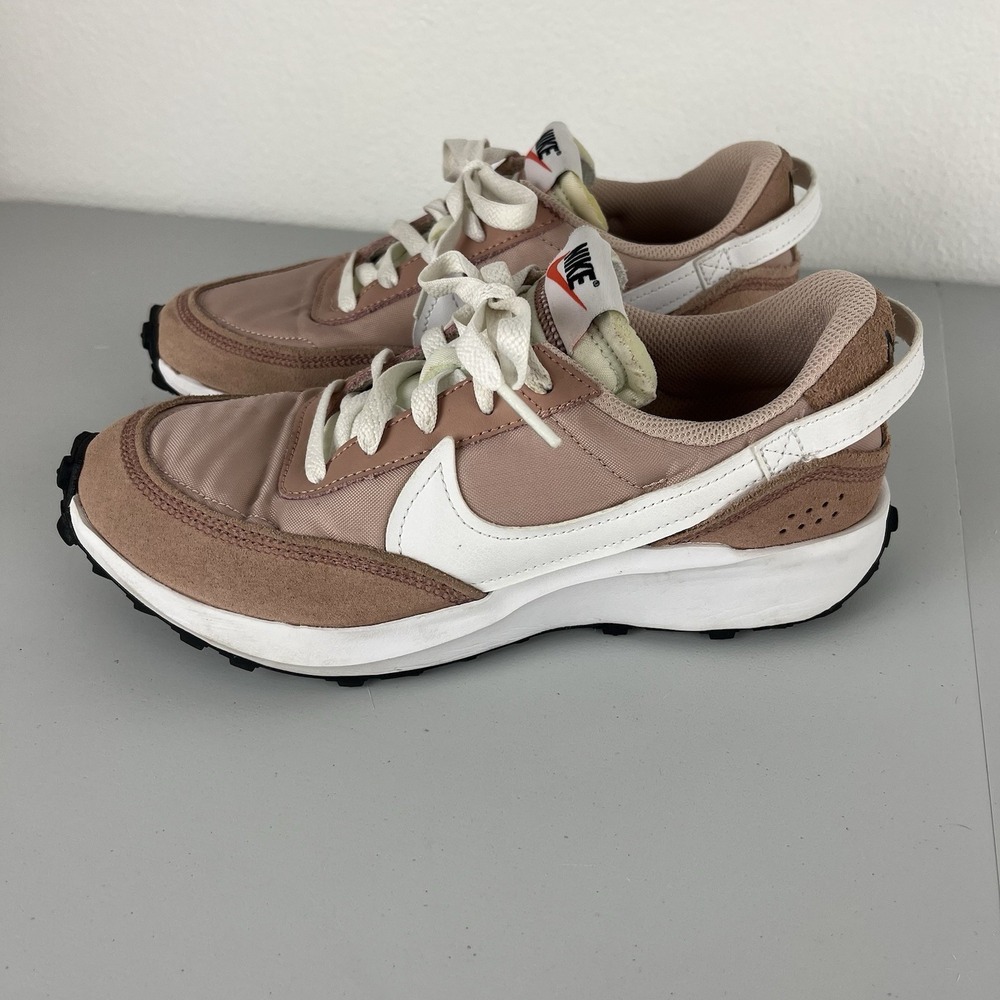 Nike Waffle Debut Casual Walking Women's Shoe Size 7 Pink Oxford DH9523-600